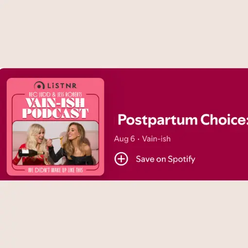 postpartum choice link to vanish podcast